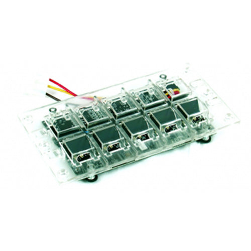 Intellitec PMC 879 Programmable Switch Panel 10 way 24v yel / grn bright