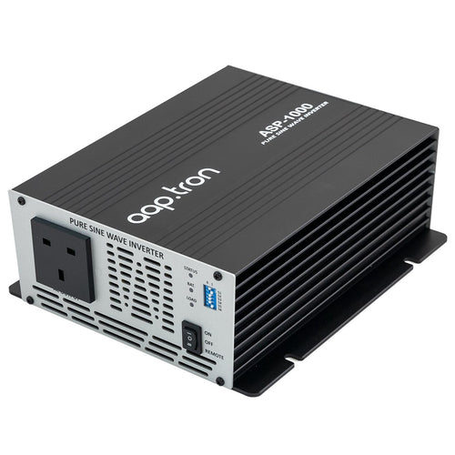 12V 1000W Pure Sine Wave Inverter UK Socket (Image for illustration purposes only.)