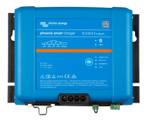 Victron Energy Phoenix Smart IP43 Charger 12/50(3) 120-240V