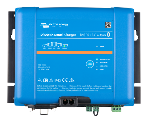 Phoenix Smart IP43 Charger 12/30(1+1) 120-240V