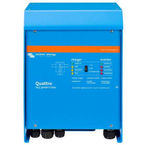 Victron Energy Quattro 12/3000/120-50/50 230V VE.Bus