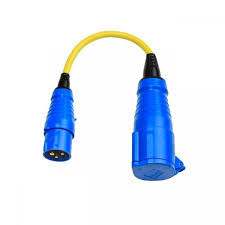Victron Energy Adapter Cord 16A to 32A/250V-CEE Plug 16A/CEE Coupling 32A
