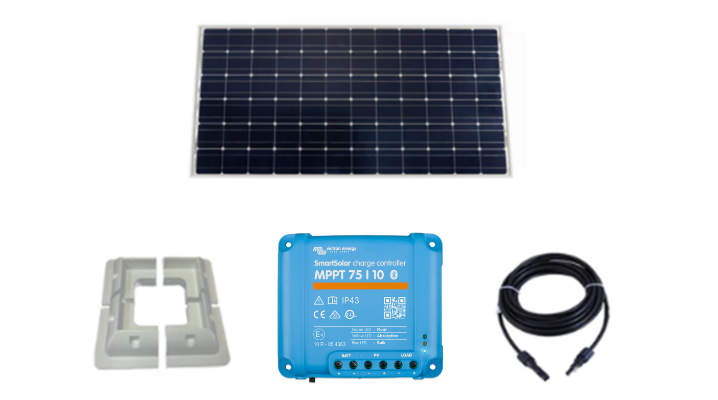 Mobile Solar Kit 30W- SMART (12V panel) - Rechargeable Mobile Solar ...