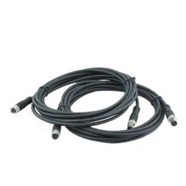 M8 circular connector Male/Female 3 pole cable 2m (bag of 2)