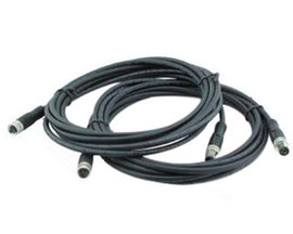 M8 circular connector Male/Female 3 pole cable 5m (bag of 2)