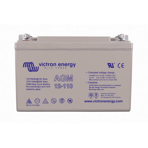 Victron Energy 12V/110Ah AGM Deep Cycle Battery (M8)