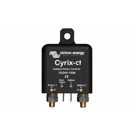Victron Energy Cyrix-ct 12/24V-120A intelligent battery combiner (Image for illustration purposes only.)