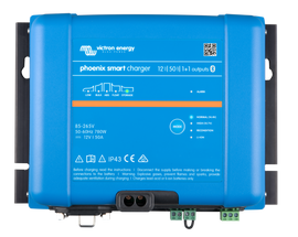 Victron Energy Phoenix Smart IP43 Charger 12/50(1+1) 120-240V