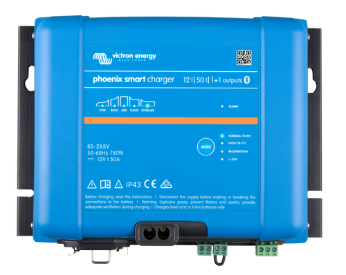 Victron Energy Phoenix Smart IP43 Charger 12/50(1+1) 120-240V