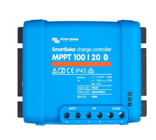 Victron Energy Smart Solar MPPT 100/20 Charge Controller with built-in Bluetooth