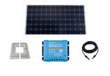 Complete Mobile Solar Kit With 24V 215W Panel, Smart Solar MPPT Controller, Cables and Brackets