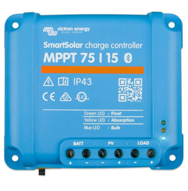 Victron Energy SmartSolar MPPT 75/15 Charge Controller with built in Bluetooth